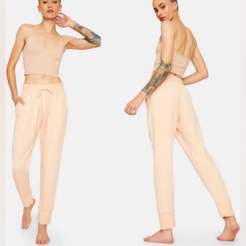 NWT free people movement iced peach joggers